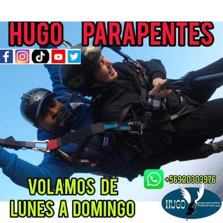 VUELOS EN PARAPENTES DE LUNES A DOMINGO 
