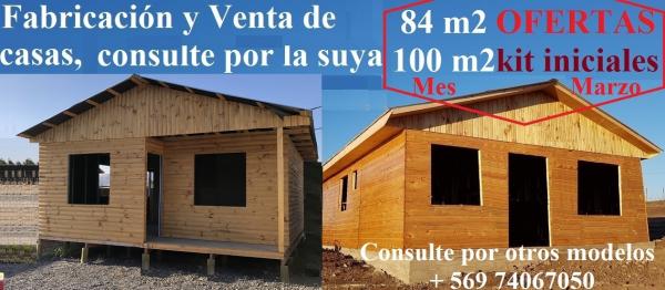 Ofrecemos construir cabañas o casas 