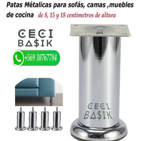 PATAS METÁLICAS - TALLAS 8, 12, 15, 18 CM