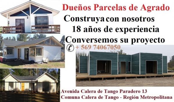 OFRECEMOS CONSTRUIR CABAÑAS O CASAS