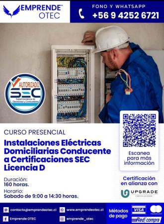 INSTALACIONES DOMESTICAS DOMICILIARIAS. SEC