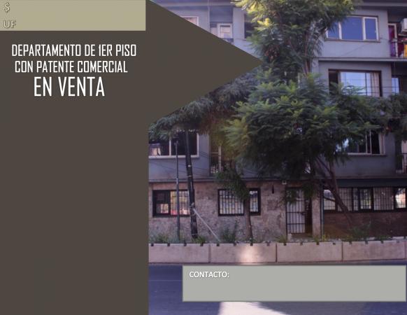 VENTA DEPTO. COMERCIAL/ HABITACIONAL
