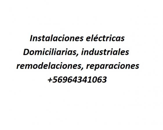 INSTALACIONES ELÉCTRICAS DOMICILIARIAS