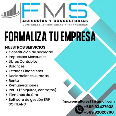 ASESORÍA CONTABLE, TRIBUTARIA, RRHH 