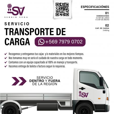 SERVICIO TRANSPORTE DE CARGA/ MUDANZAS/ FLETES