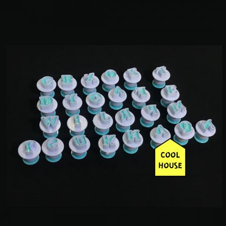 MOLDE DE ABECEDARIO PARA FONDANT