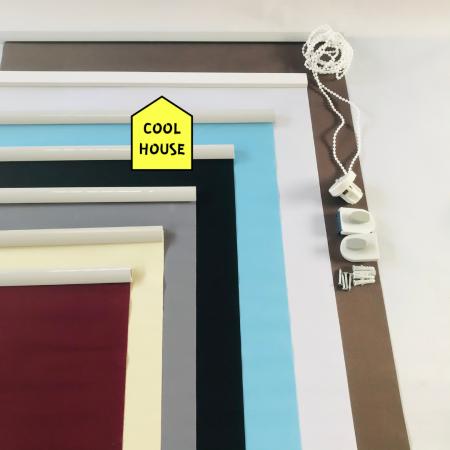 EXCELENTES CORTINAS ROLLER LISA CELESTE 