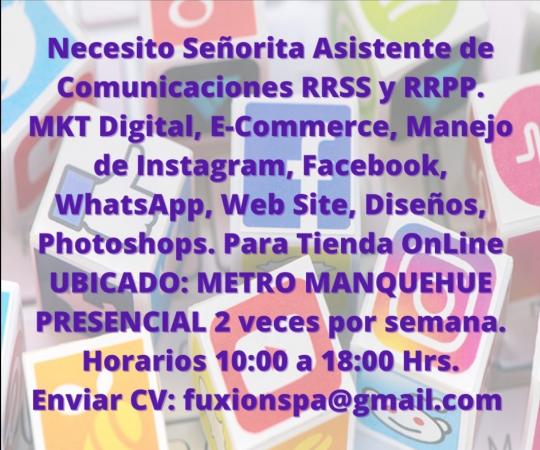 ASISTENTE RRPP Y RRPP