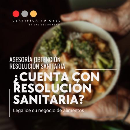 GESTIÓN RESOLUCIÓN SANITARIA EMPRESAS