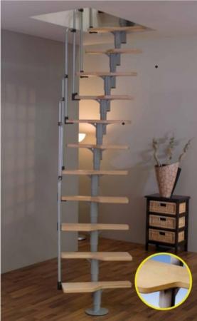 ESCALERA INTERIOR MODULAR AJUSTABLE