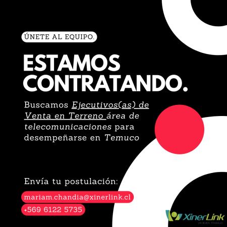 EJECUTIVOS(AS) VENTA EN TERRENO - TEMUCO