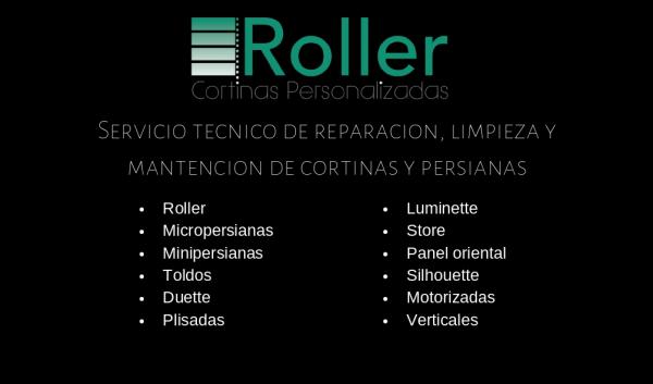 LIMPIEZA DE CORTINAS ROLLER LUXAFLEX