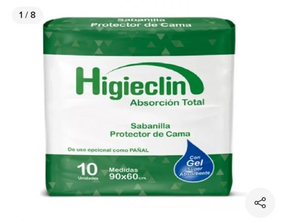 SABANILLA PROTECTOA DE CAMA 10 UNIDADES