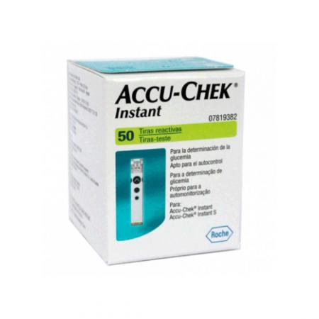ACCU CHEK INSTANT 50 TIRAS