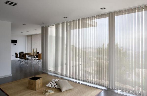 CORTINAS VERTICALES TELA SCREEN ROLLERMAS
