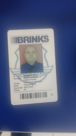 SE ME EXTRAVIO CREDENCIAL CORPORATIVA BRINKS 
