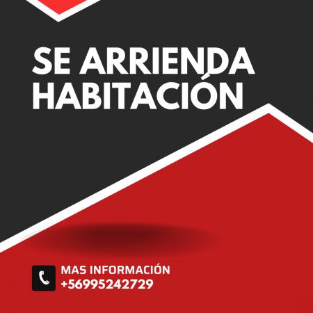 SE ARRIENDAN PIEZA EN SANTIAGO
