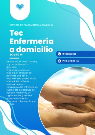 TEC. ENFERMERO A DOMICILIO