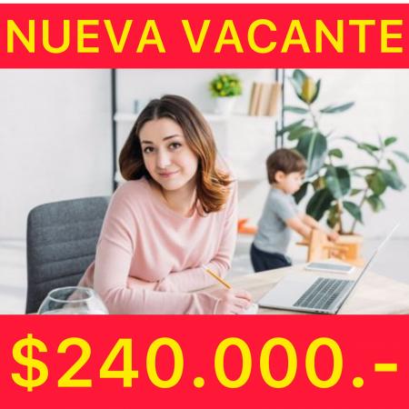 NUEVA VACANTES DISPONIBLE HOME OFFICE CHILLAN