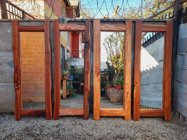 ESPEJOS RÚSTICOS DE MADERA 