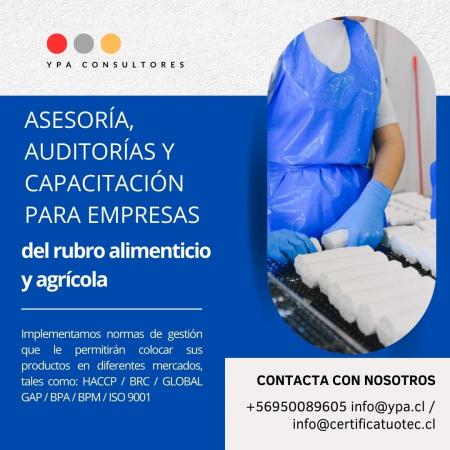 ASESORÍA PARA EMPRESAS RUBRO ALIMENTICIO