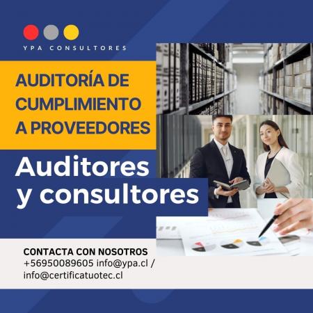AUDITORÍA DE CUMPLIMIENTO A PROVEEDORES