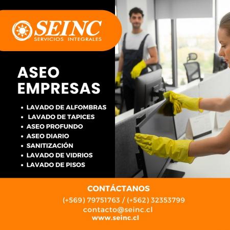 HIGIENE E IMAGEN! SEINC ASEO INDUSTRIAL