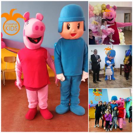 ARRIENDO DE CORPOREO [POCOYO & PEPPA PIG] EN SANTI