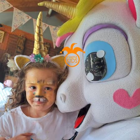 (LITTLE PONY / UNICORNIO) DISFRAZ TIPO CORPOREO 