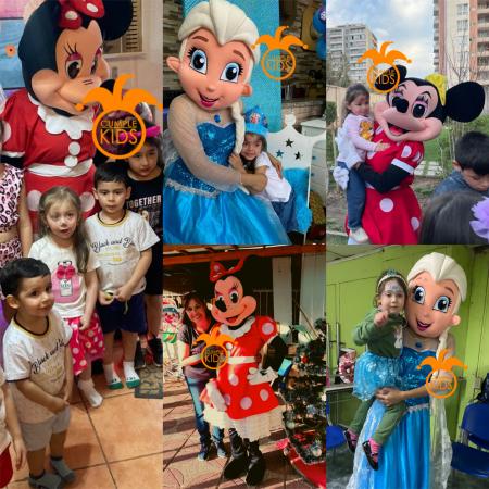 ELSA FROZEN & MINNIE MOUSE (ARRIENDO DE DISFRACES)