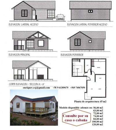 OFRECEMOS CONSTRUIR CABAÑAS O CASAS