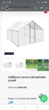 VENDO GALLINERO 44