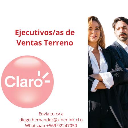 EJECUTIVOS(AS) DE VENTAS EN TERRENO