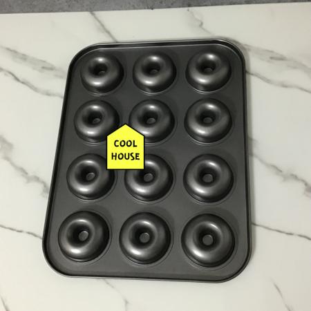 MOLDE DE REPOSTERÍA PARA DONAS 12 UNIDADES