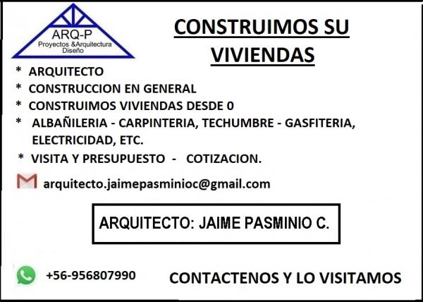 ARQUITECTO, CONSTRUIMOS SU VIVIENDA
