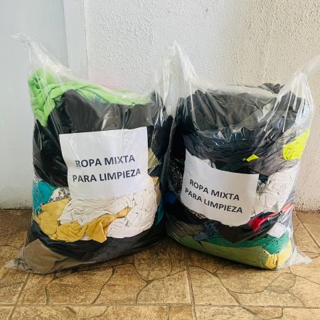 ROPA MIXTA PARA USO DE PAÑOS DE LIMPIEZA 