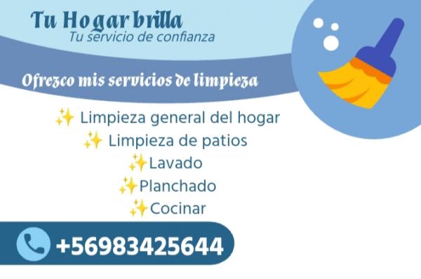 OFREZCO MIS SERVICIOS DE LIMPIEZA 