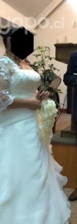 VENDO HERMOSO VESTIDO DE NOVIA CON CORSÉ