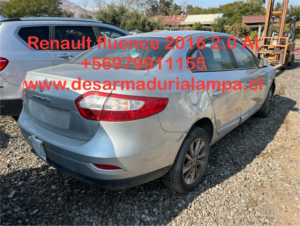 RENAULT FLUENCE 2.0 AT 2016 EN DESARME 