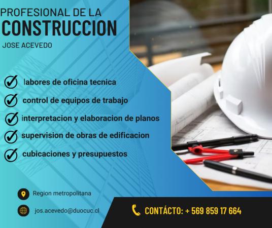 TÉCNICO EN CONSTRUCCIÓN / SOLDADOR 