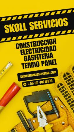 CONSTRUCCIÓN, ELECTRICIDAD, TERMO PANEL, GASFITERÍA