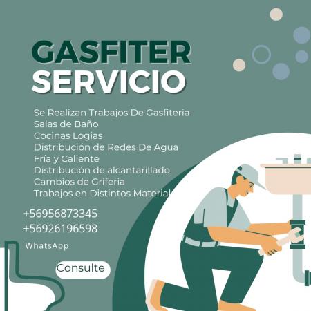 SERVICIO DE GASFITERÍA A DOMICILIO 