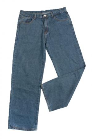 Jeans Prelavado De Trabajo 100% Algodon 