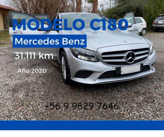 MERCEDES BENZ C180 2020 EN IMPECABLES CONDICIONES.