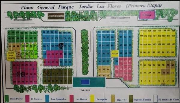 VENTA DE SEPULTURA PARQUE LOS JARDINES