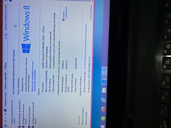 VENDO NOTEBOOK HP Y SAMSUNG 2X $ 180.000