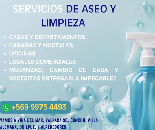 ASEO Y LIMPIEZA IMPECABLE!