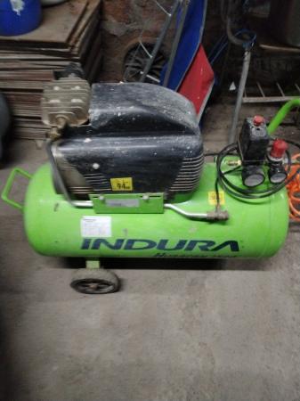 COMPRESOR MARCA INDURA 2HP 50 LITROS 