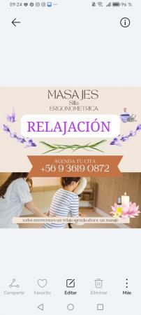 REALIZO MASAJES DE RELAJACIÓN EN SILLA