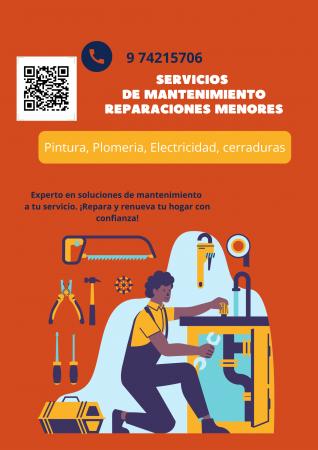REPARACIONES MENORES EN EL HOGAR.